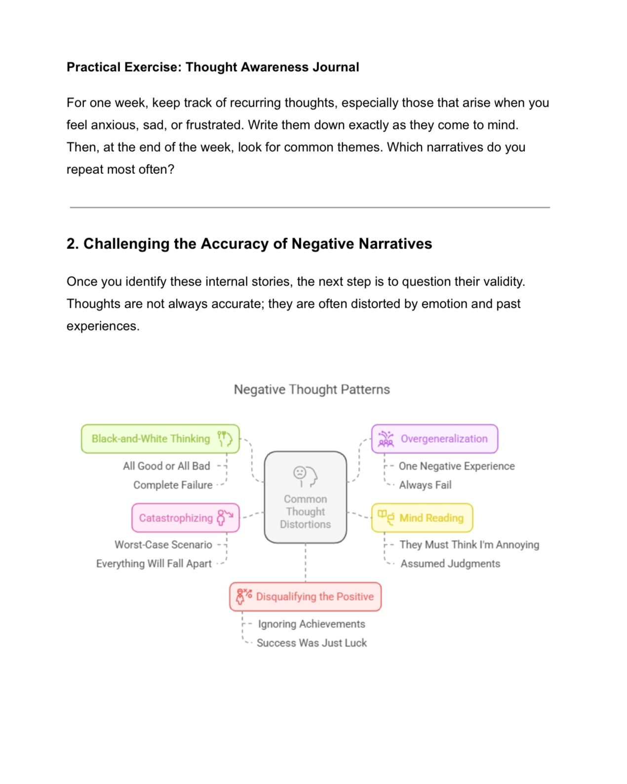 Negative Narratives